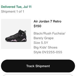 Youths Air Jordan Retro 7